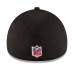 Men's San Francisco 49ers New Era Black Sideline Alt Tech 39THIRTY Flex Hat 2419750